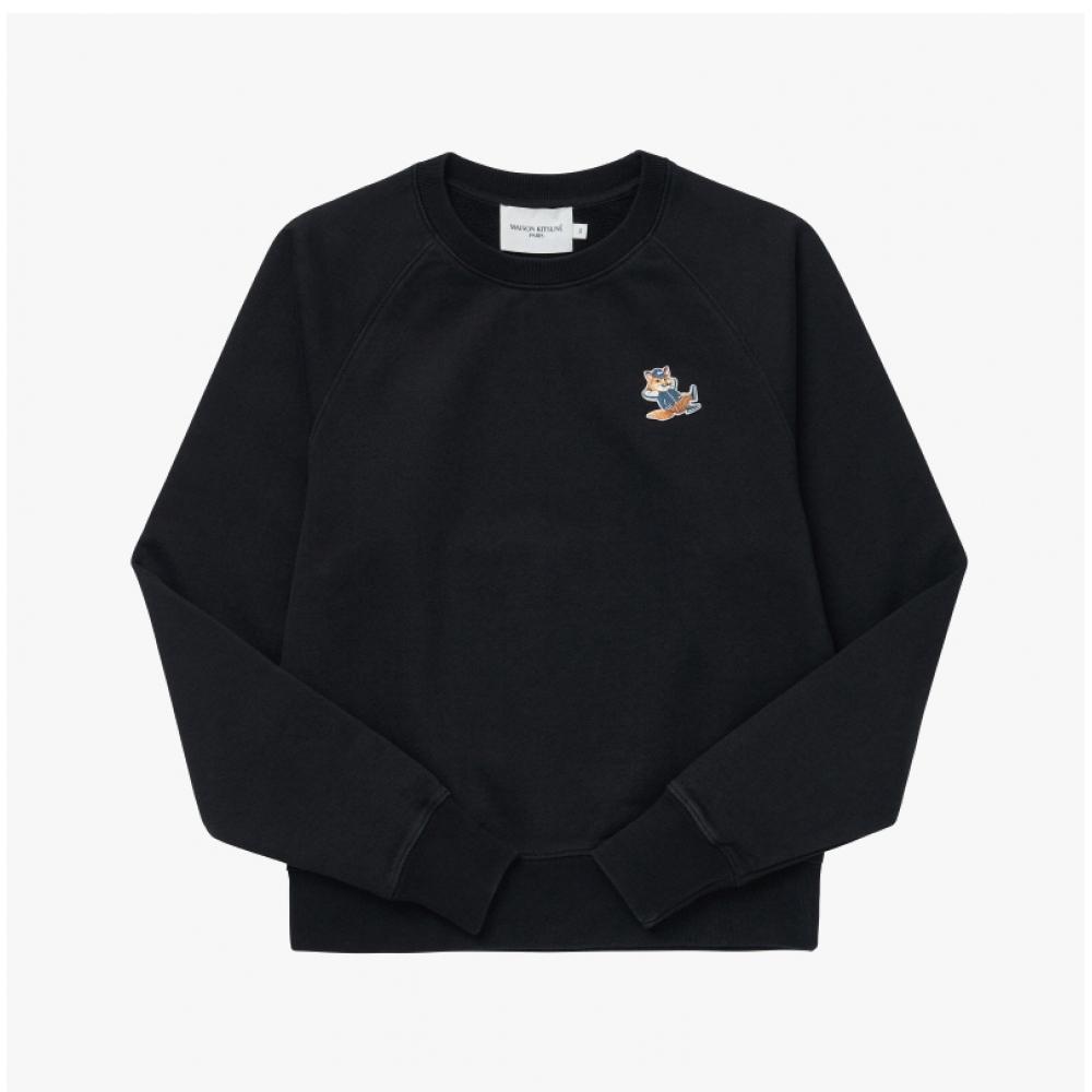 MaiSon KitSune Kw00309km0001 P199 DreSSed Fox Patch Women S SweatShirt