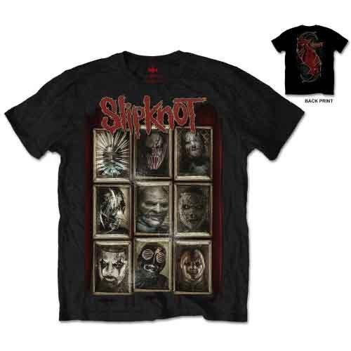 Slipknot New Masks T-Shirt Black New Unisex T-Shirt XXL