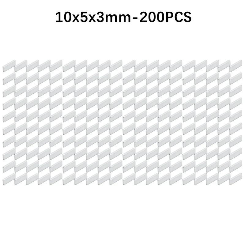 20X10X2 Rectangular Strong Magnetic Force N35 High Strength Neodymium Magnet Suitable Gardening Refrigerator Stickers