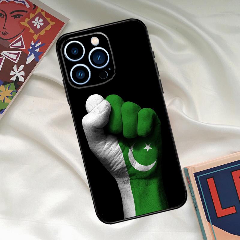 

Pakistan Flag Phone Case For iPhone 16 14 13 12 11 15 17 Pro Max 15 16 Plus 13 Mini 16e 17 Air Funda Cover iPhone 17 Air