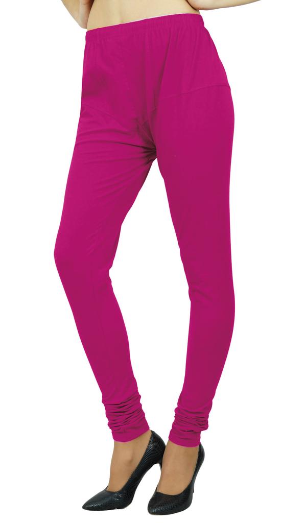 Atasi Women's Full Length Soft Cotton Leggings Stretchy Bottom Pants Free