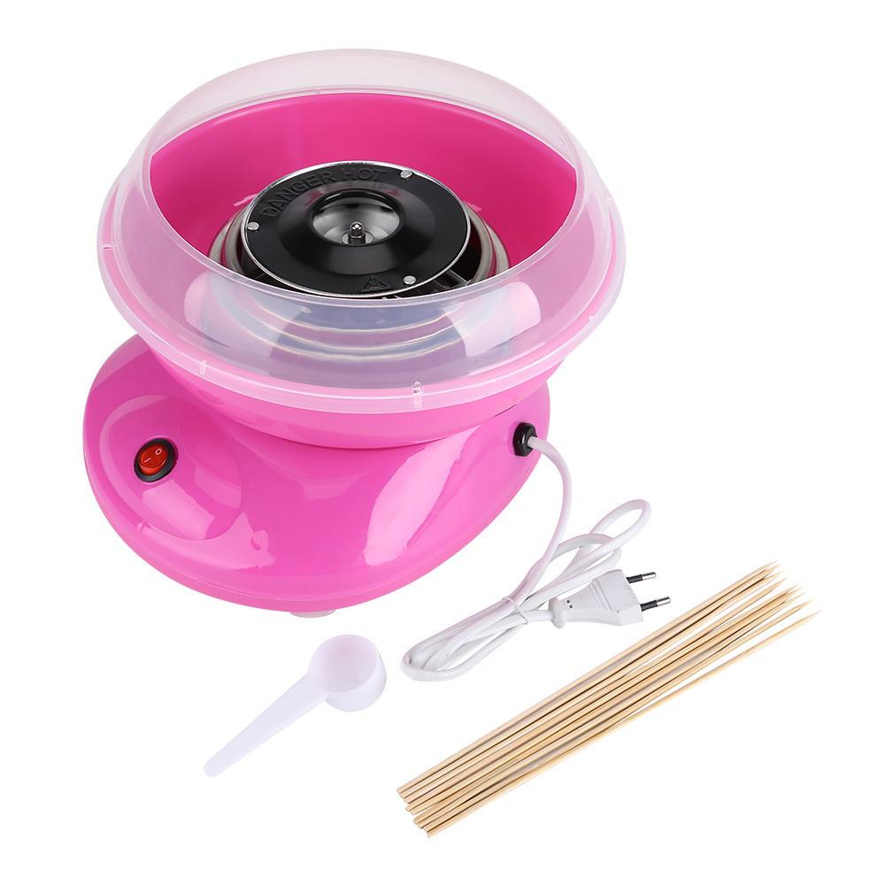 EU-Stecker, der DIY-Süßigkeits-Baumwoll-tragbare elektrische Haushaltsküchenmaschinen-Zuckerwatte-Hersteller-Maschine herstellt