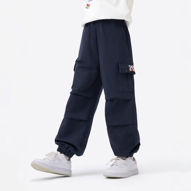 Little Yinman Girls' Spring Casual Cargo Pants