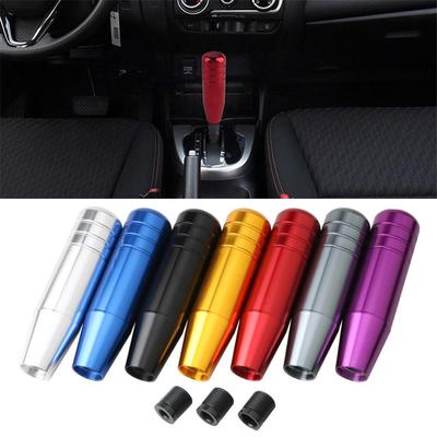 Universal Auto 13cm  Length Stylish Gear Shift Knob Stick Manual Transmission Universal Car Shift Gear Knob With 3 Adapters