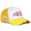 Unisex Larona Flame Embroidery Baseball Net Caps Spring And Summer Outdoor Adjustable Casual Hats Sunscreen Hat