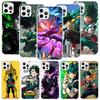 Midoriya Izuku Deku MHA My Hero Phone Case For iPhone 17 Air 16 15 Plus 11 14 Pro Max 13 Mini 12 7 8 + SE Pattern Art Customized
