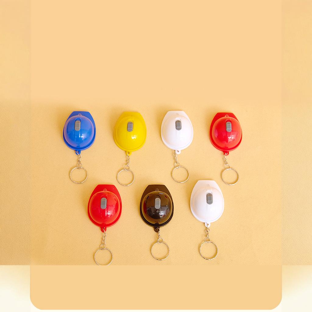 SandT Collection Hard Hat Flashlight Keychain Beer Opener
