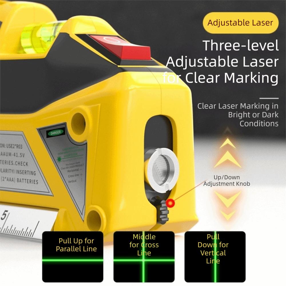 Vertical Horizontal Infrared tape measure 4IN1 Measuring Tape Digital Laser Tape Measure Home Use