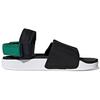 Adidas Adilette Sandale 4.0 Schwarz Scharlachrot Echtorange Unisex Sneaker Core-Black GZ8827