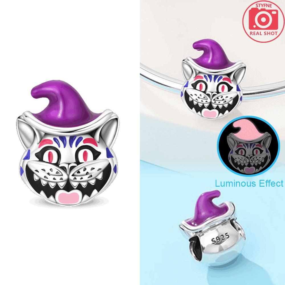 Original Copper Magic Series Colorful Rabbit Cat Funny Beads Fit Bracelet Valentines Gift Diy Jewelry Accessory Diy Making