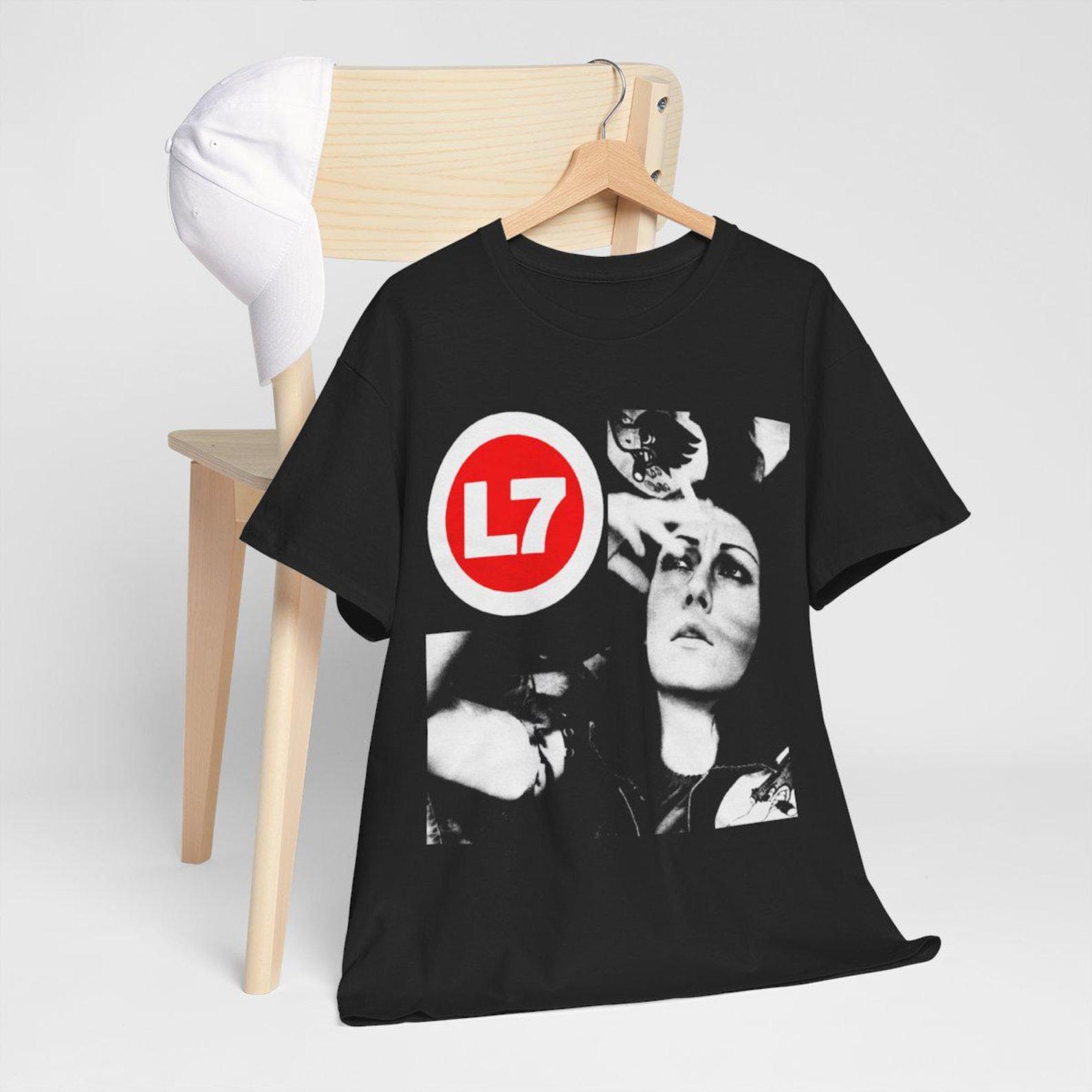 L7 T-Shirt Grunge Indie Alternative Bikini Kill Hole M