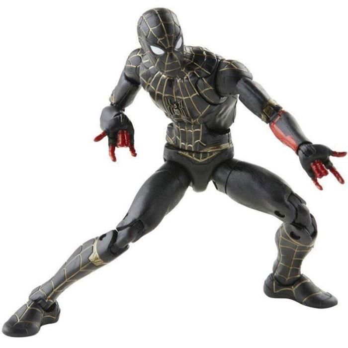 Figurine Marvel Legends No Way Home Spiderman Black 15cm - - - Ocio Stock