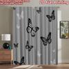 2D Flat Photography Backdrop Party Backdrop Butterflies On Grey 100% Polyester Holiday Decorations Perfect for Suitable for