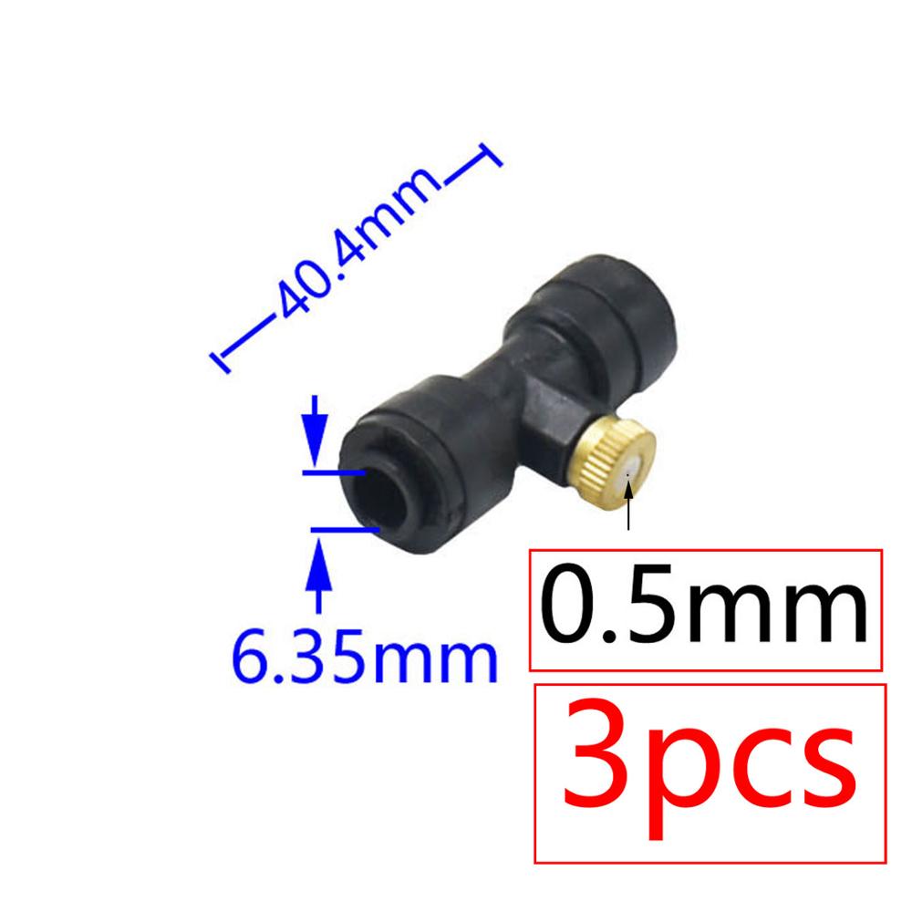 Garden Water Spray Nozzle 0.2/0.3/0.4/0.5/0.6mm Misting Spray System Nebulizer For Flowers Plant Humidifi Cation