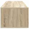 Wall Mounted TV Cabinet in Sonoma Oak 98 x 41 x 30 cm