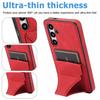 For Samsung Galaxy S25 Ultra Edge S24 Fe S23 Plus S22 + S21 S20 Note 20 Ultra Leather Phone Case Magnetic Card Holder Soft Cover