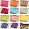 Seat Sofa Nonpilling Cushion Soft Seating Washer Square Nonfading Polyester