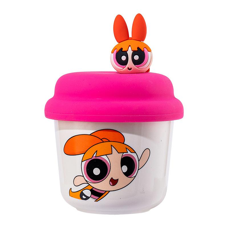 Cute flying little policewoman random cup coffee cup with lid household ceramic water cup for girl girlfriends birthday gift