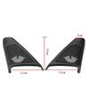 Car Door Panel Audio Horn Cover Tweeter Speaker Loudspeaker Cover Trim For-BMW 5 Series 520 523 F10 2010-2014