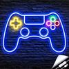 LED Game Controller Neon Light: Decorative Atmosphere Lighting for Hotel Rooms