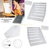 Durable Paint Organizers Stand Artist Paint Storage Solution 7 Layer Acrylic Rack and Brush Organizers for Studio Top Sale