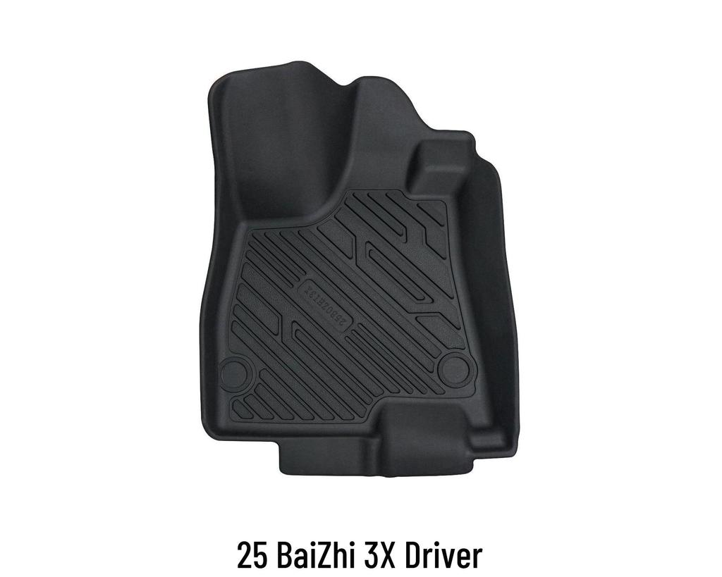 Easy-Care, Dirt-Resistant BZ3X Car Floor Mats