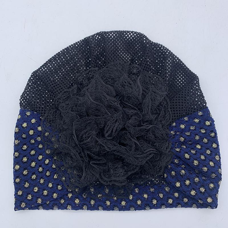Sommer Atmungsaktive Netzspitze Turbanmütze für Damen
