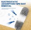 2.8M Duster Brush Microfiber Duster Extendable Curved Ceiling Cleaning Broom Household Electrostatic Dust Collector
