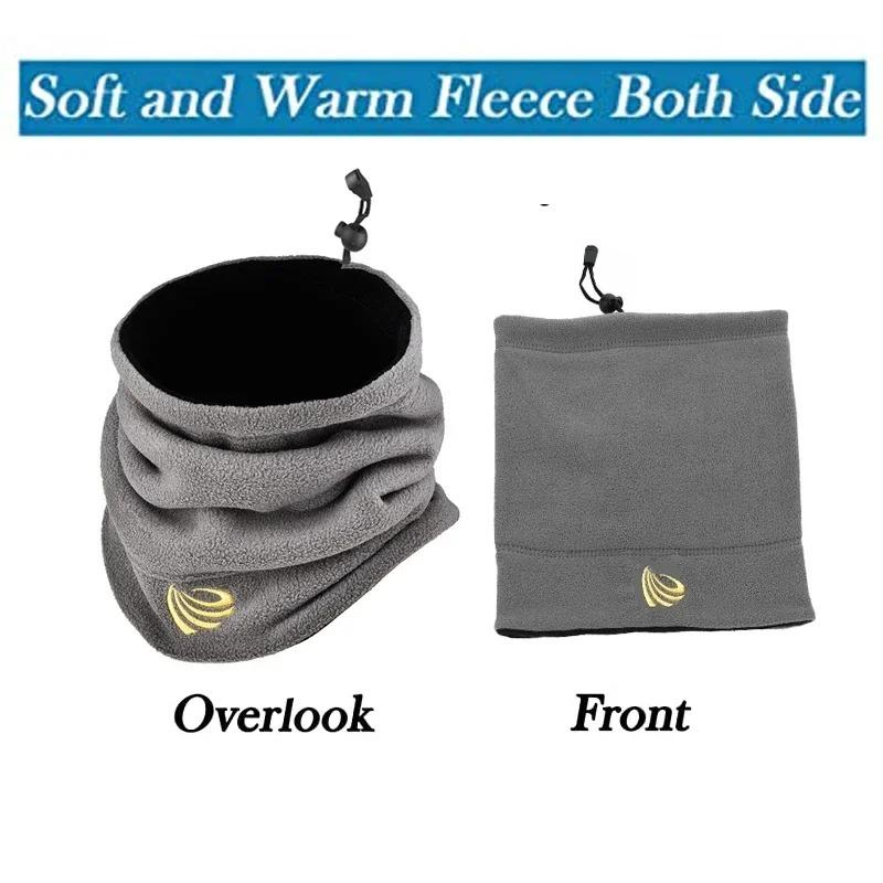 Modischer Winter-Halstuch Warmer Fleece-Nackenschal Ski-Schlauchschal Snowboard-Gesichtsbedeckung Für Männer Frauen Outdoor Kälteschutz-Kragen