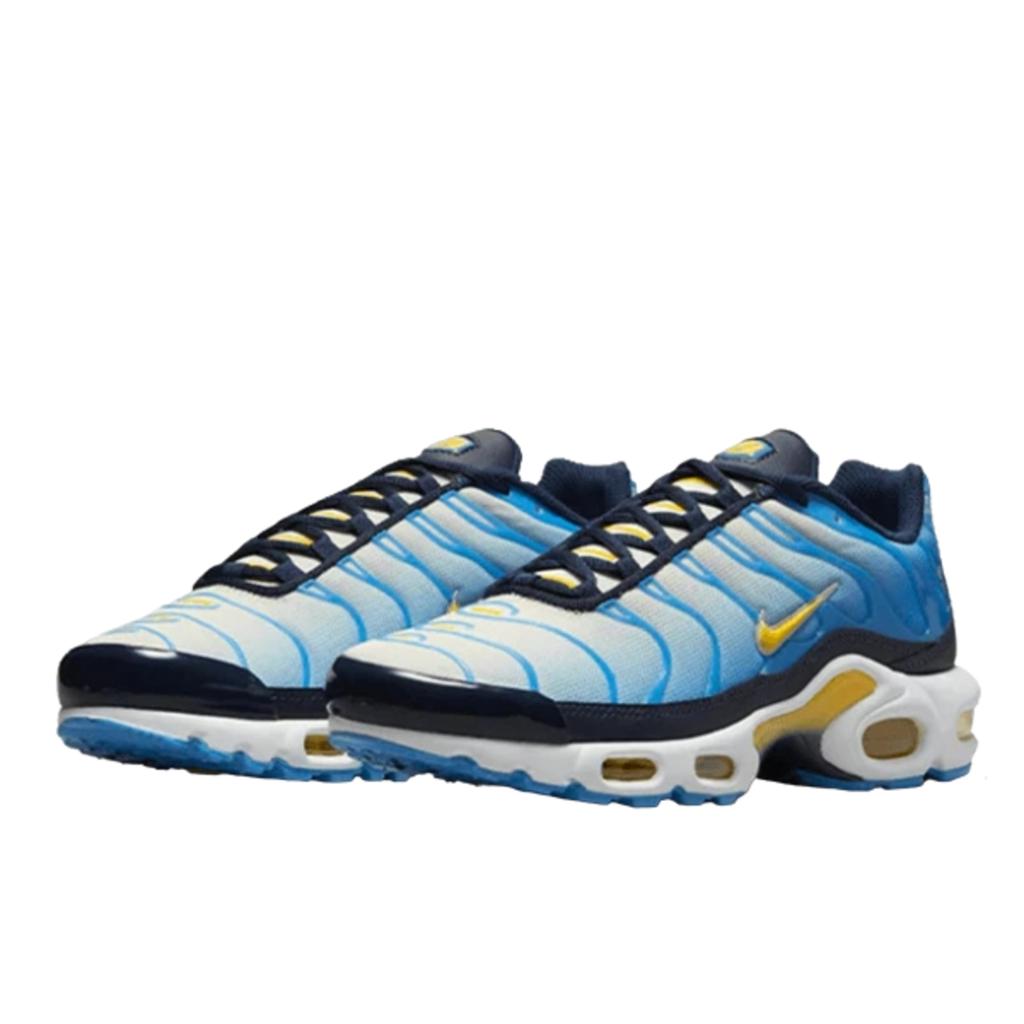 Nike Air Max Plus University Blue Topaz Gold