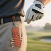 Personalized Golf Tee Holder Bag With 5 Tees,Custom Leather Golf Tee Pouch With Name And Initial,Golf Accesories,Gift For Golf Lover.