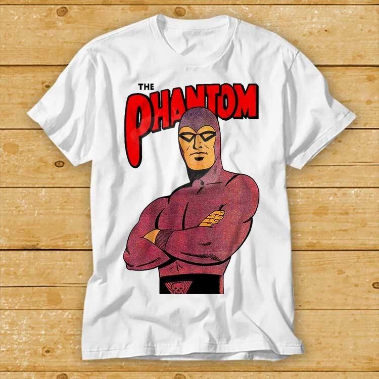 The Phantom T Shirt Comics Fictional Bangalla Retro Music Funny Movie Meme 2280 S