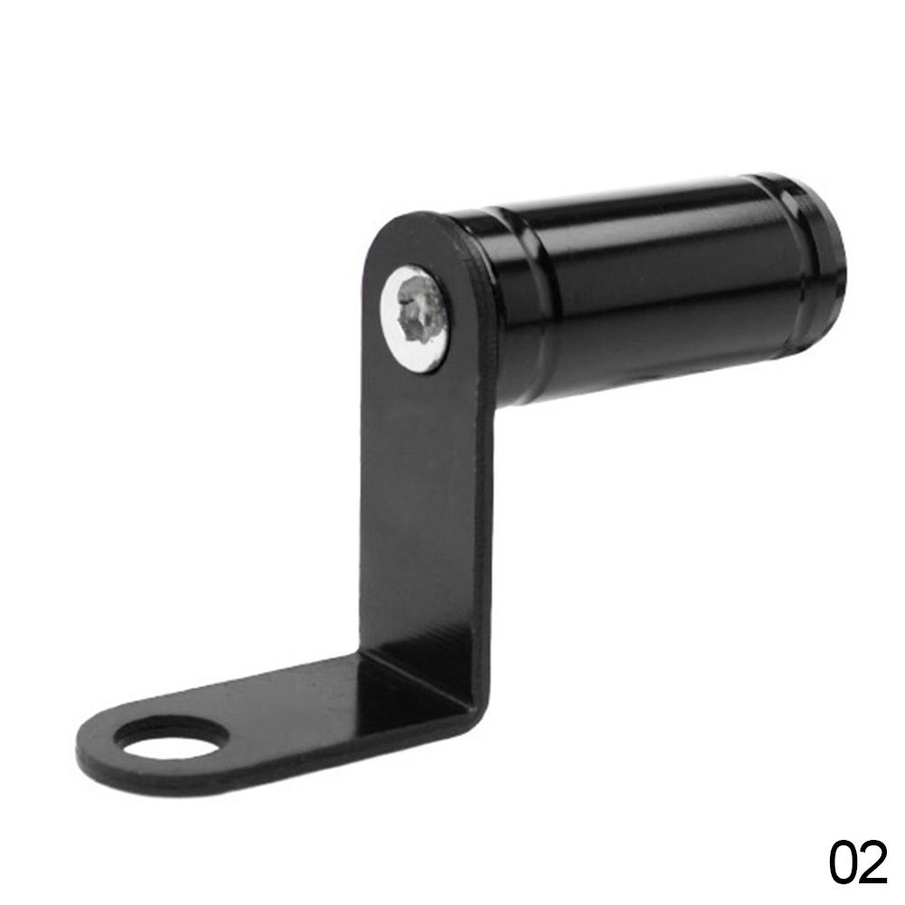 Držák prodlužovací konzoly zpětného zrcátka motocyklu, svorka na řídítka, stojan na telefon, páčky, více funkcí