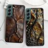Crocodile Skin Phone Case For Samsung Galaxy S22 S25 Ultra S21 S10 Plus S26 Edge S20 S23 S24 FE Cover Silicone Soft TPU Clea