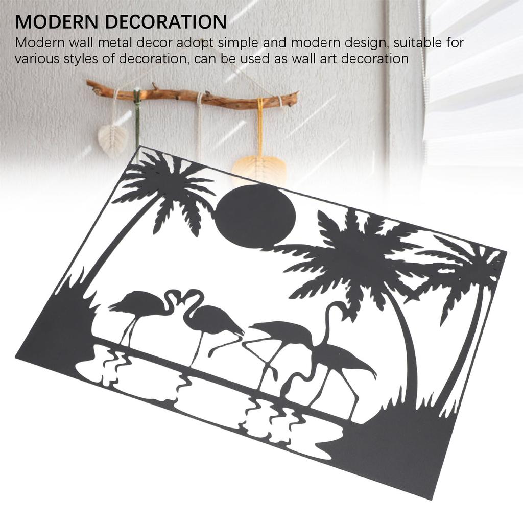 Decoración de Pared de Metal Colgante Arte Abstracto Moderno Dormitorio Sala de Estar Decoración del Hogar