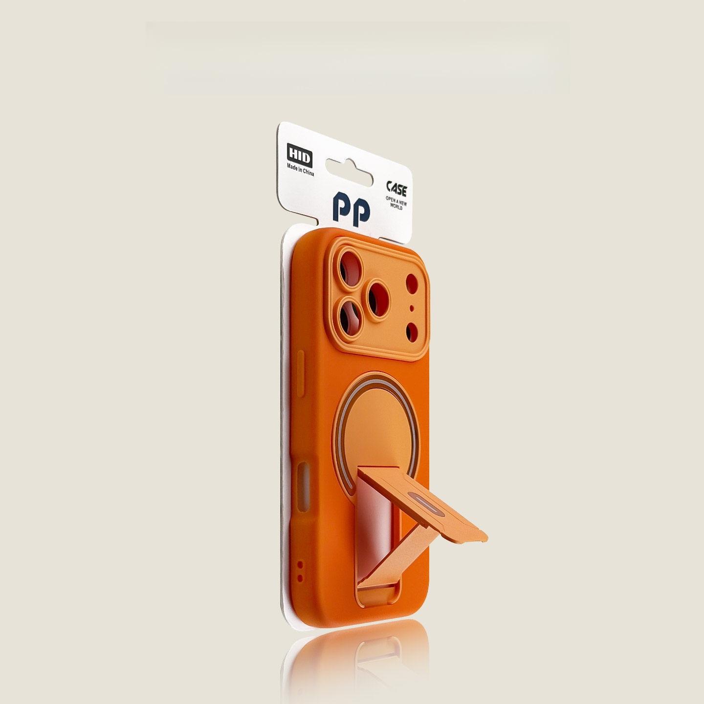 

iPhone 17 Pro Max Two-Tone Magnetic Stand Case - Matte, Skin-Feel, Anti-Drop Compatible with Apple 16PM iPhone 15 PLUS