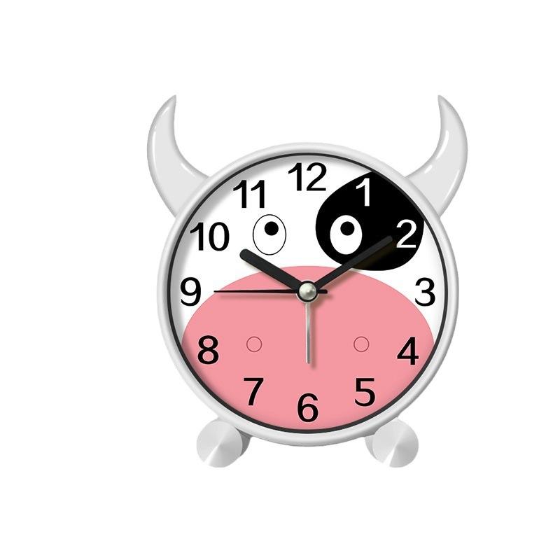 Brown Bear Cartoon Alarm Clock Student Special Bedroom Children Room Desktop Clock Mute Creative Children Small Alarm Clock