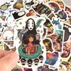 50pcs Stickers Miyazaki Hayao Anime Sticker My Neighbor Totoro/Spirited Away for Skateboard Laptop