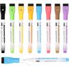 Ultra Fine Tip Magnetic Dry Erase Markers, 0.7mm Fine Tip Whiteboard Markers Wit