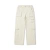 Li Ning X MEDM Collaboration Daily Prosperity Series Solid Color Mid-Rise Comfortable Breathable Versatile Loose Straight Casual Pants AKXV284-1