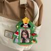 New Arrival Kawaii Christmas Series Plush Photocard Holder Kpop Photo Bus Card Protective Cover Case Bag Pendant Stationery