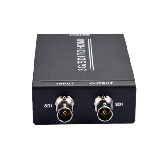 Convertitore Adattatore Estensore Video BNC 1080P 3G SDI a HDMI Compatibile Rilevamento Automatico Formato