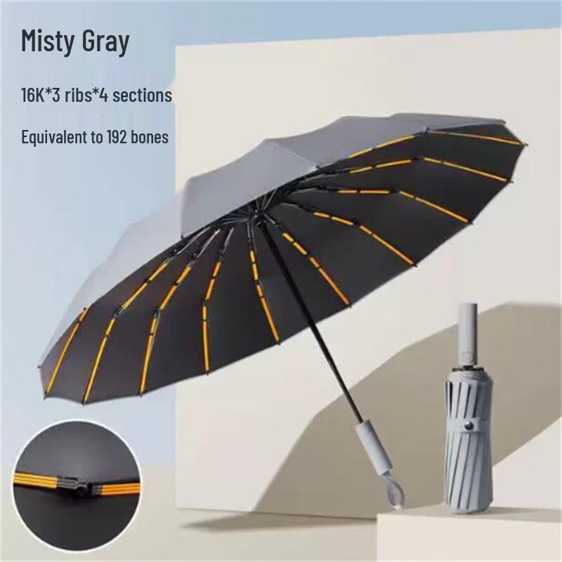 Durable Automatic Folding Umbrella (10-Pack)