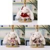 Plush Bunny Keychain With Dress Cute Cartoon Toy For Girls And Boys