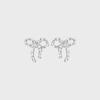 Silver Twist Earrings SC25D17E