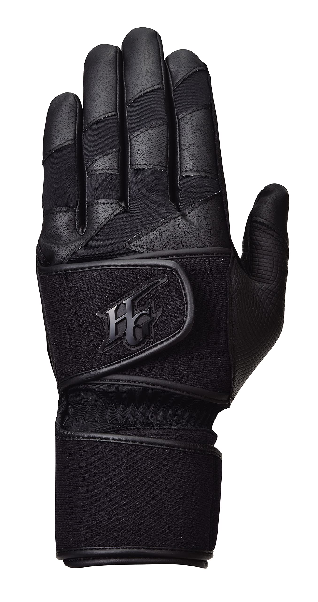 

HI-GOLD High School Baseball Batting Gloves SH-600B Black (for both hands) Size S (21cm-22cm)