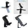 360 Degree Rotating Mobile Phone Mount Tripod Adapter Connect To Monopod Adjustable Smartphone Clip Clamp