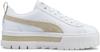 Женские кроссовки Puma Mayze Leather белый/пиот