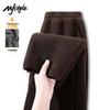 MJ STYLE Women's Winter Fleece-Lined Corduroy Pants
