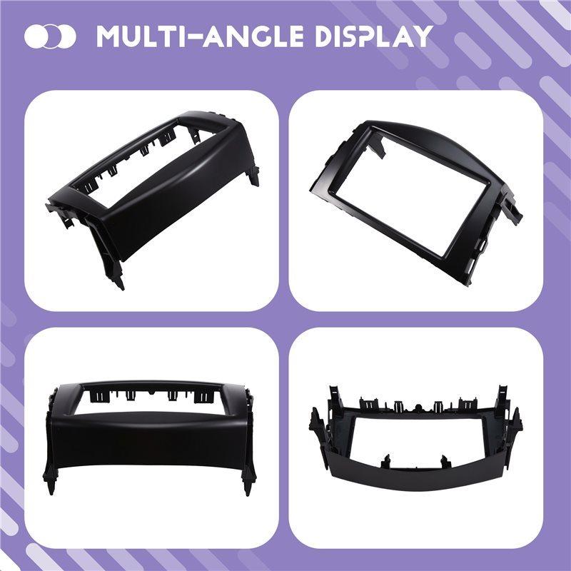 For Toyota RAV4 2006 2007 2008 2009 2010 2011 2012 2 Din Car Accessories Stereo Radio Panel Fascia Frame Stickers